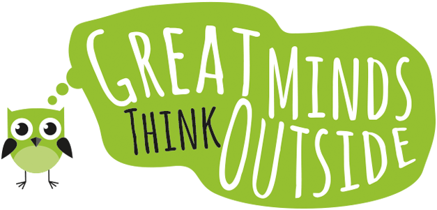 great minds think outside logo